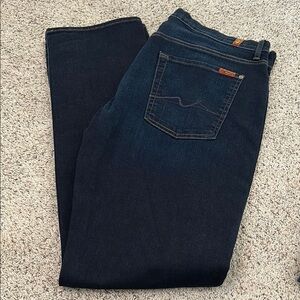 7 for all mankind Men's Dark Blue Jeans W36 L33 VINTAGE LIKE NEW!